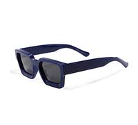 TR90 Occhiali da sole da uomo polarizzati occhiali da sole donna Fashion Designer Driving Oculos UV400, C02 Blu, Taglia unica
