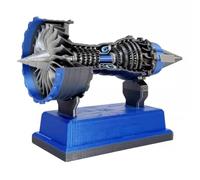 TR900 miniatura Turbofan Engine Model, 120 × 80 × 50 mm modulo elettronico in plastica con interfaccia SPI, per hobbisti e educazione STEM