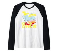 Tra le pagine di un libro c'è un posto incantevole dove stare Maglia con Maniche Raglan
