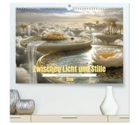 Tra luce e silenzio - sogni di luce e forma (calendario da parete di alta qualità 2026 DIN A2 orizzontale), stampa artistica lucida