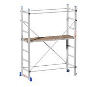 Trabattello Alluminio Ponteggio Marchetti Mobile Ruote 150 Kg - 20783 Superminio