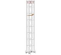 Trabattello altezza di lavoro 13.30 m in acciaio serie M5 LUX made in italy I SCEDIL