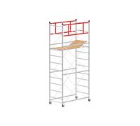 Trabattello altezza di lavoro 5,00 m in acciaio serie M4 LUX BASE NORMALE made in italy I SCEDIL