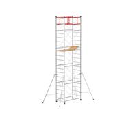 Trabattello altezza di lavoro 7,35 m in acciaio serie M4 LUX BASE NORMALE made in italy I SCEDIL