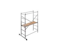 Gierre trabattello Easy 100 in alluminio cm 141x88x182h piano antiscivolo portat