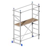 Trabattello Superminio alluminio 158x80 cm altezza 220 cm superminio Marchetti