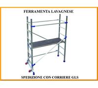 Trabattello in alluminio Facal P6 Utility Plus alluminio montaggio rapido 2.9 mt