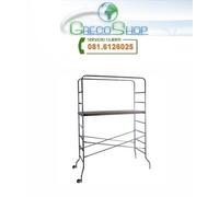 Trabattello/Mini Ponteggio in ferro zincato a freddo 2,30m SuperGreco by Tizeta