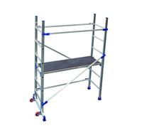 Trabattello P6 in Alluminio 146 CMX89X189H., Piano Lavoro 90 Cmh., 14,6 kg