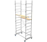 Trabattello Ponteggio in Alluminio Richiudibile Marchetti 155x360 cm