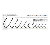 Trabucco Ami da Pesca Shinken SW 3D-Cut 5111 6-0 con Occhiello