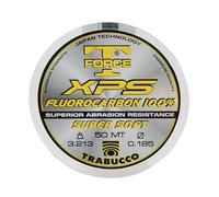 Trabucco Filo da Pesca XPS T-Force Fluorocarbon 100% Super Soft 50mt d.0.098 Carico di Rottura 1.338kg