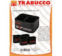 TRABUCCO - GROUNDBAIT MINI BOWL SET 1+4 - serie GNT MATCH TEAM
