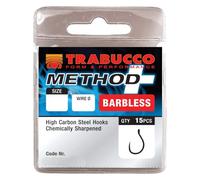Trabucco ha Realizzato e Inserito in Commercio Il Nuovo Amo Method Plus Berbless, Che ha un'elevata Percentuale di catture. RESO Sempre Gratuito Amo Method Plus Berbless