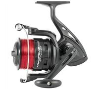 TRABUCCO - HYDRUS XF POWER 7000 Mulinello da Pesca con Filo Max Plus Rosso, 1 Cuscinetto a Sfere Long Life, Frizione Anteriore Micro-Regolabile e Bobina Superlight per Lanci Lunghi (Taglia 7000)