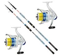 Trabucco Kit SURFCASTING Composto da 2 Canna Avalon 4 m 150 Gr + 2 Mulinello Avalon 6500 con Filo