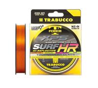 Trabucco T-Force XPS Surf HR UV Mark System - Filo Monofilo Professionale per Pesca Surfcasting, Alta Riflettenza UV Neon Tek, Struttura a 3 Strati Nano Structure - 300m (Ø 0.283mm)