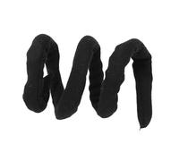 Tracca per Capelli a Chiusura a Spirale per uno Stile Versatile - Porta Coda di Cavallo in Filo di Ferro Pieghevole Universale Capelli Spessi, Dreadlocks e Altro Ancora, Nero