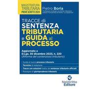 Tracce di sentenza tributaria e guida al processo per il concorso per Magistrato tributario