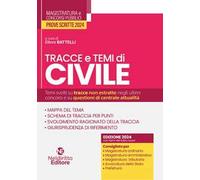 Tracce e temi di civile per il concorso in magistratura 2024