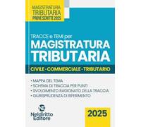 Tracce e temi per il concorso in magistratura tributaria 2025. Civile, commerciale e tributario