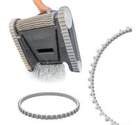 Tracce grigie per pulitori robotici per piscina, per Dolphin Cleaner 9983152-R2 Cinghia di trasmissione per pneumatici grigio delfino (1 pz)