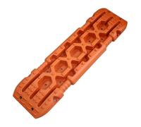 Tracce per il recupero dei veicoli 1 pezzo di pista recupero fuoristrada neve sabbia fango Trax piastra antislittamento auto-salvataggio assistenza alla trazione su fangosa(Orange)