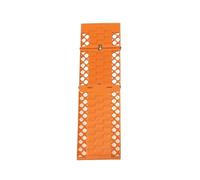 Tracce per il recupero dei veicoli Tappetino di trazione universale for auto, tappetino for il recupero, scala portatile for pneumatici emergenza for ghiaccio, neve, sabbia, fuoristrada(Orange 1pc)