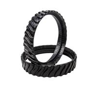 Tracce per pulitore per piscina MX8: 2 pezzi MX8, Kit pneumatici anteriori di ricambio | Pneumatici per pulizia piscina in gomma per piscina utilizzata per una facile installazione d