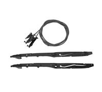 Traccia del cavo del tetto apribile per Gearwell, meccanismo di scorrimento del vetro compatibile con Serie F Expedition, kit di tenuta FL3Z16502C22, Riduzione del rumore Parti di