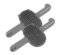 Traccia del viso del gatto in silicone-2 pezzi di coperture da parete in silicone per animali domestici, spazzola da parete per gatto | Bills massaggio per gatti, spazio per salvare la misura per l'á