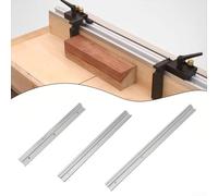 Traccia troncatrice a T in lega di alluminio per applicazioni di precisione per la lavorazione del legno (60 cm)
