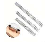 Traccia troncatrice regolabile con scanalatura a T 45 tipo in alluminio per l'uso su banchi e seghe (50 cm)