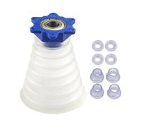 Tracciabile Dust Collector, Dust Collecting Accessories, Hole Saw Dust Bowl, 8,9 x 10,5 cm, Drill Dust Collector with 4,13-Inch Silicone Design for Clean and - Drilling Projects at Home