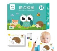 Tracciamento delle lettere per bambini dai 3 ai 5 anni, libri di tracciamento per bambini dai 3 ai 5 anni,Strumenti di scrittura per bambini Piccoli Notebook di lavoro cancellabili per asilo |