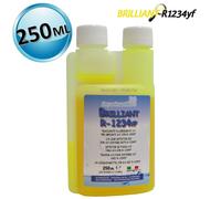 TRACCIANTE UV BRILLIANT NUOVO GAS R1234yf FLACONE 250 ML CLIMATIZZATORE AUTO