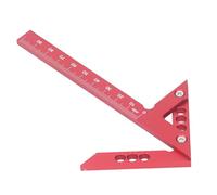Tracciatore Centrale in Lega di Alluminio, Strumento di Marcatura per la Lavorazione del Legno con Calibro per Tracciare 45/90 Gradi, Cercatore Centrale per Misurazioni Circolari