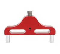 Tracciatore Centrale, Tracciatore Centrale in Lega di Alluminio Strumento per la Ricerca del Centro di Marcatura del Legno 95 Mm Blu/rosso (rosso)