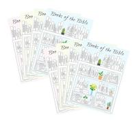 tracciatore Di Letture Religiose,Adesivi Per I Libri Della Bibbia - Decalcomania Per Diario Cristiano, Etichetta Per L'apprendimento Del Vangelo | Adesivi Per Lo Studio Del Libro Della Bibbia Sacra Ac