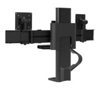 TRACE 45-631-224 supporto da tavolo per Tv a schermo piatto 68,6 cm (27") Nero Scrivania, Base per monitor Nero, Morsa, 9,8 kg, 68,6 cm (27"), 100 x 100 mm, Regolazione altezza, Nero