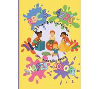 Trace, Color & Learn: ABCs, Numbers, Shapes and Colors Activity Book for early learning