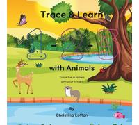Trace & Learn 1-2-3 with Animals: Trace the numbers 1-20 with your finger!