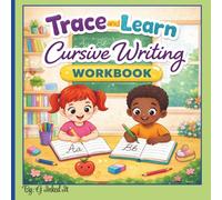 Trace & Learn Cursive Writing Workbook: Practice Uppercase and Lowercase Letters with Bold Dotted Lines for Beginners