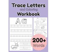 Trace Letters and Coloring Workbook: Alphabet Handwriting Practice and coloring workbook for kids: Preschool writing Workbook for Pre K, Kindergarten and Kids Ages 3-5. ABC print handwriting book