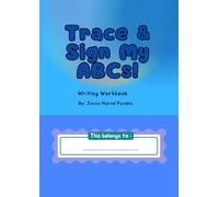 Trace & Sign my ABCs