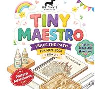 Trace the Path: Fun Maze (Pattern Adventures) | 54 Easy Mazes to Trace, Explore & Solve | A Fun Activity Book for Kids | Creative Activity Books for Kids
