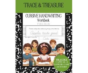 Trace & Treasure Cursive Handwriting Workbook