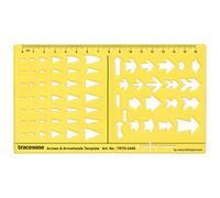 Traceease Frecce Redazione Frecce E Punte Di Freccia Modello Di Disegno Stencil, Progettazione Righello Modello Di Misurazione