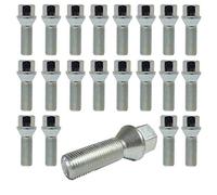 TRACER 20 bulloni per ruota, 60°, 12 x 1,5, 28 mm, compatibili con Opel, Peugeot, Renault