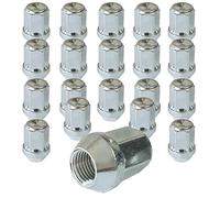 Tracer 20 Dadi Ruota M14 x 1,5 Conici HEX 19 mm Cromati per Chrysler Ford Land Rover Opel